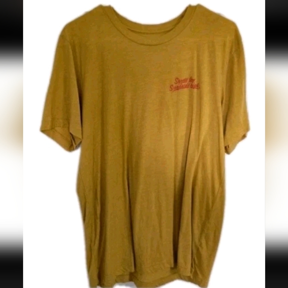Compete Every Day Competitor Fitness Club Bulldog Graphic Tee Yellow Large - Picture 4 of 5